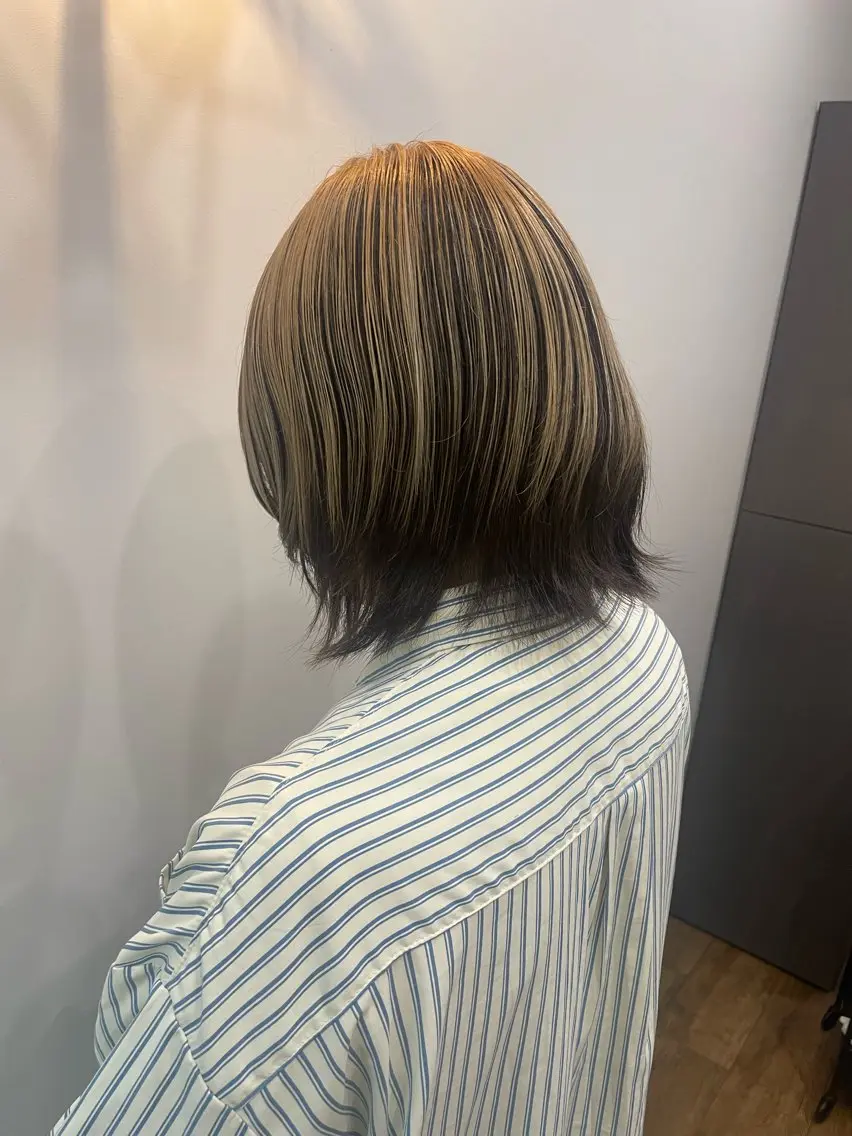 カラー 矢作 望乃香のヘアスタイル