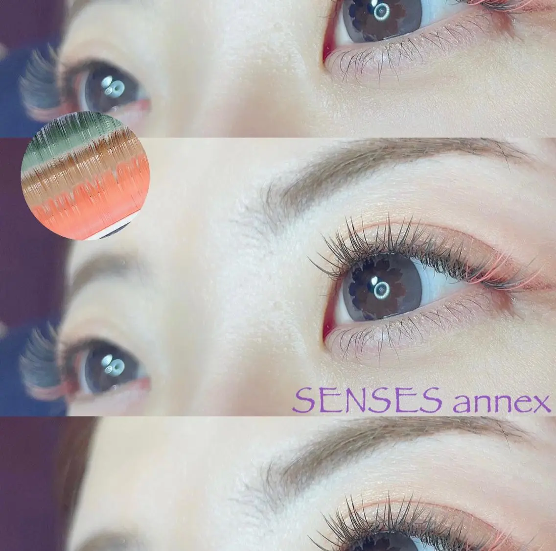 マツエク・マツパ マツエク SENSES_ WAKAのマツエク・マツパデザイン