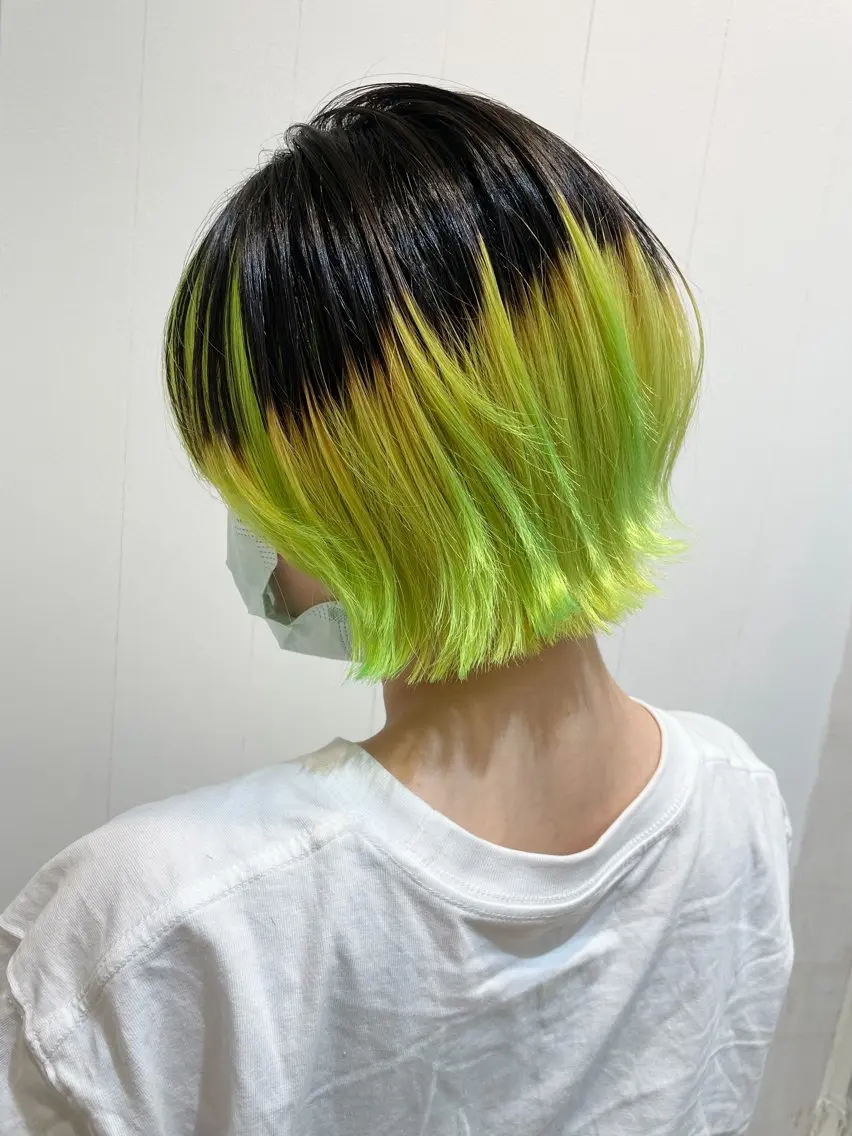 ミディアム カラー カット ヘアカラー トリートメント 《ブリーチ/赤み消し /髪質改善》若松良樹のヘアスタイル