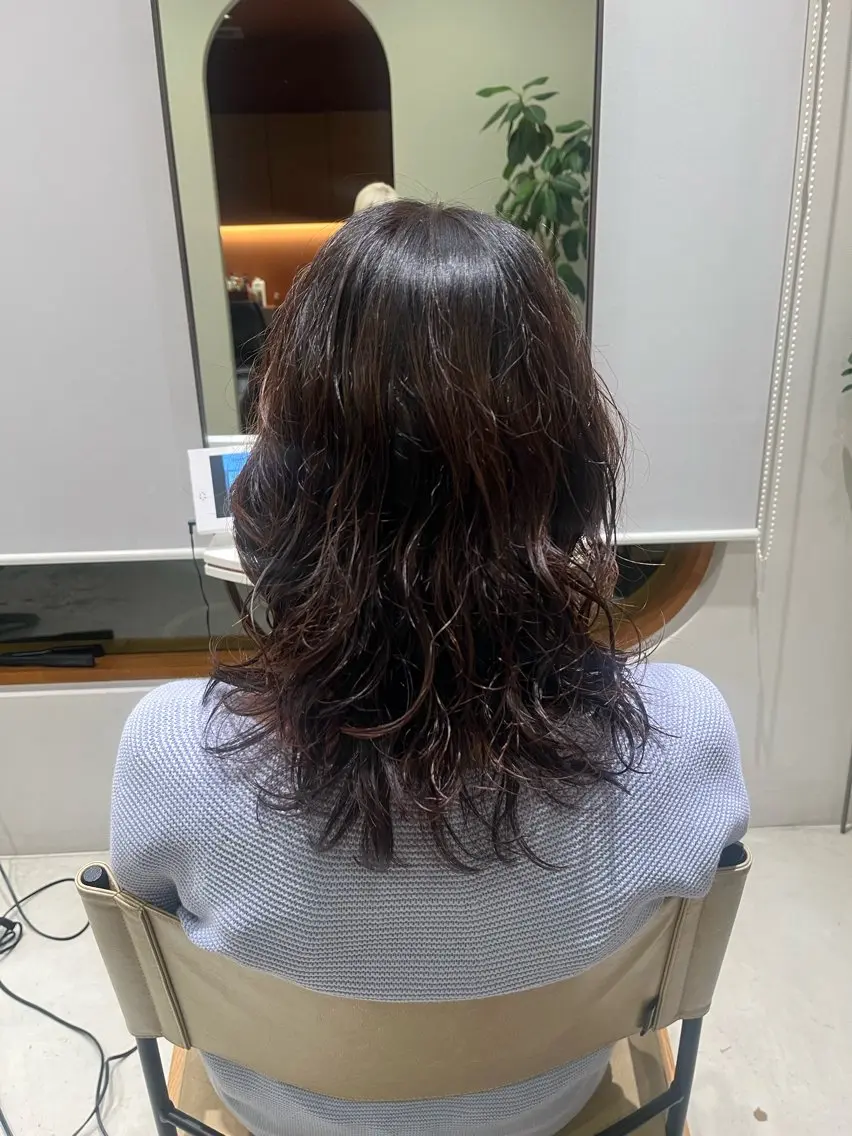 ロング ramphy 加藤 美羽のヘアスタイル