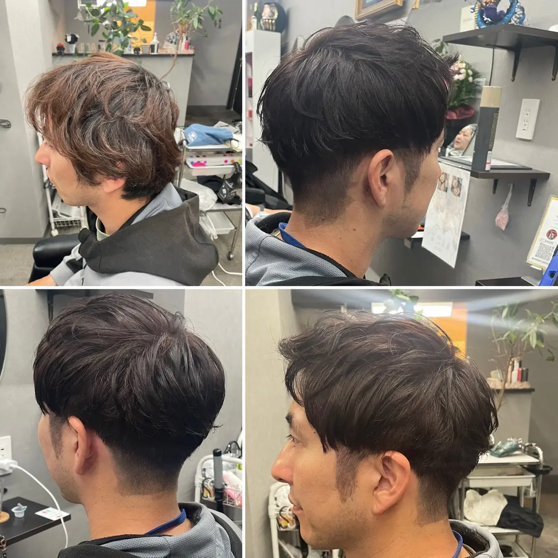 カラー メンズ 刈り上げ 🌹ミラクル美容師 🌹くっぽのヘアスタイル