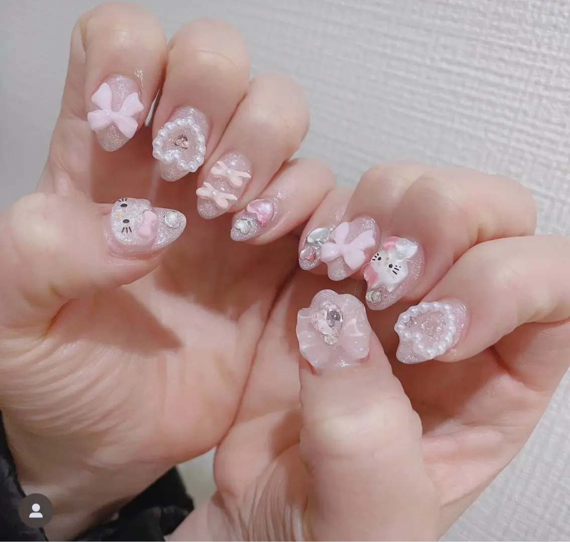 ネイル ハンドネイル ╹◡╹MimoEye lash🌻Nailのマツエク・マツパデザイン