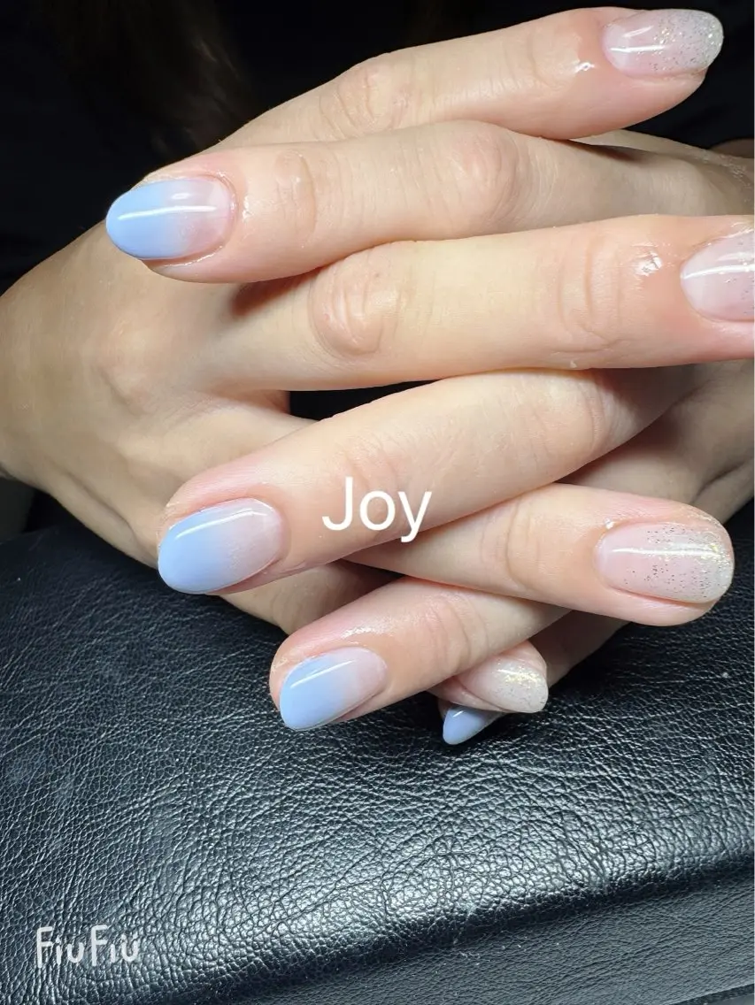 ネイル ジェルネイル グラデーション シンプルネイル Nail Salon JOYのネイルデザイン