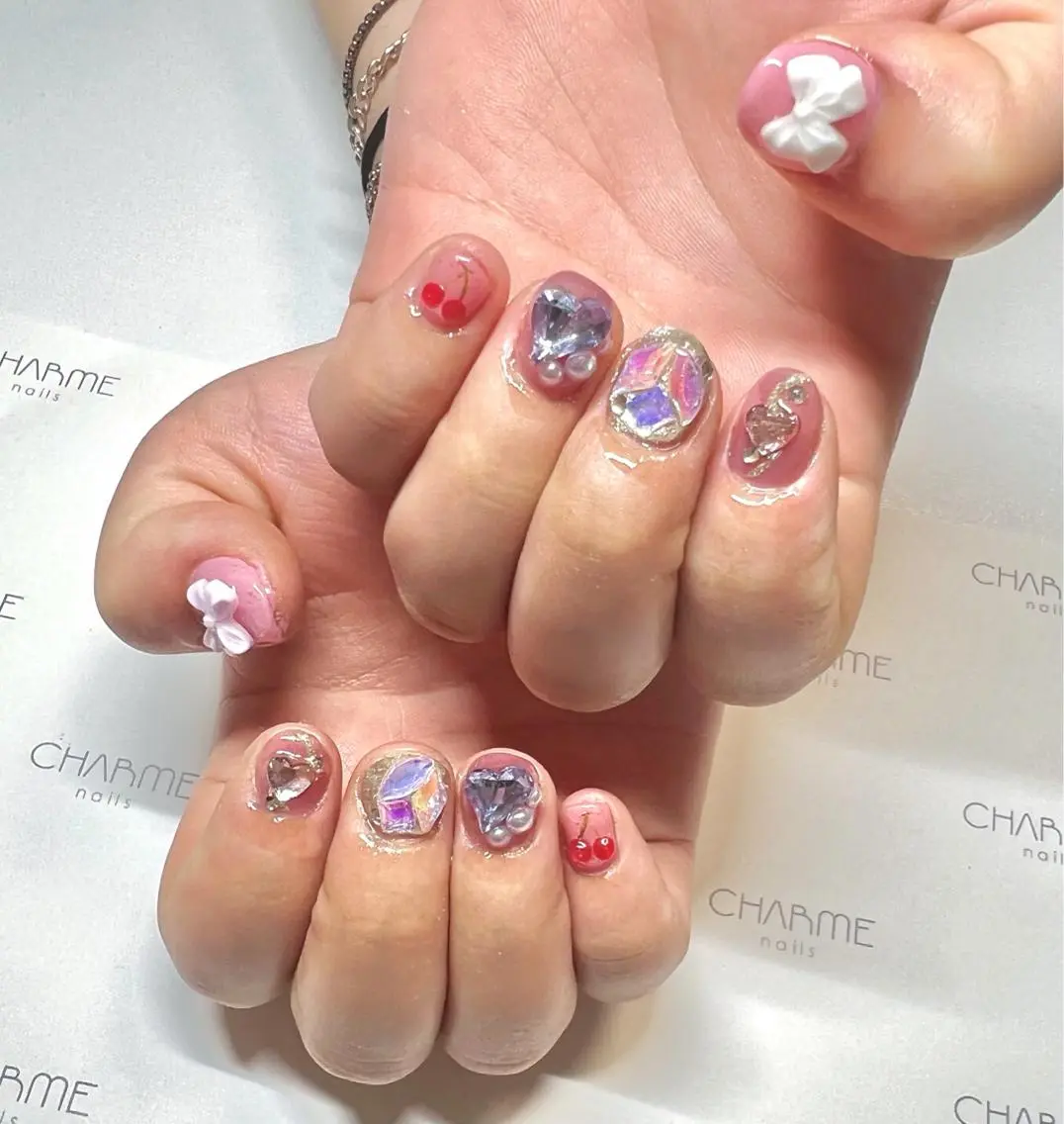 ネイル ハンドネイル CHARME 🤎〔RINA〕のネイルデザイン