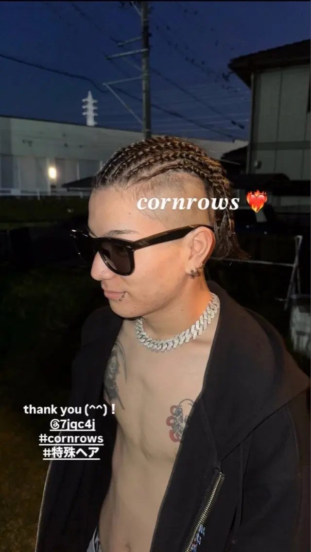 ヘアアレンジ メンズ 鷲見 咲音のヘアスタイル