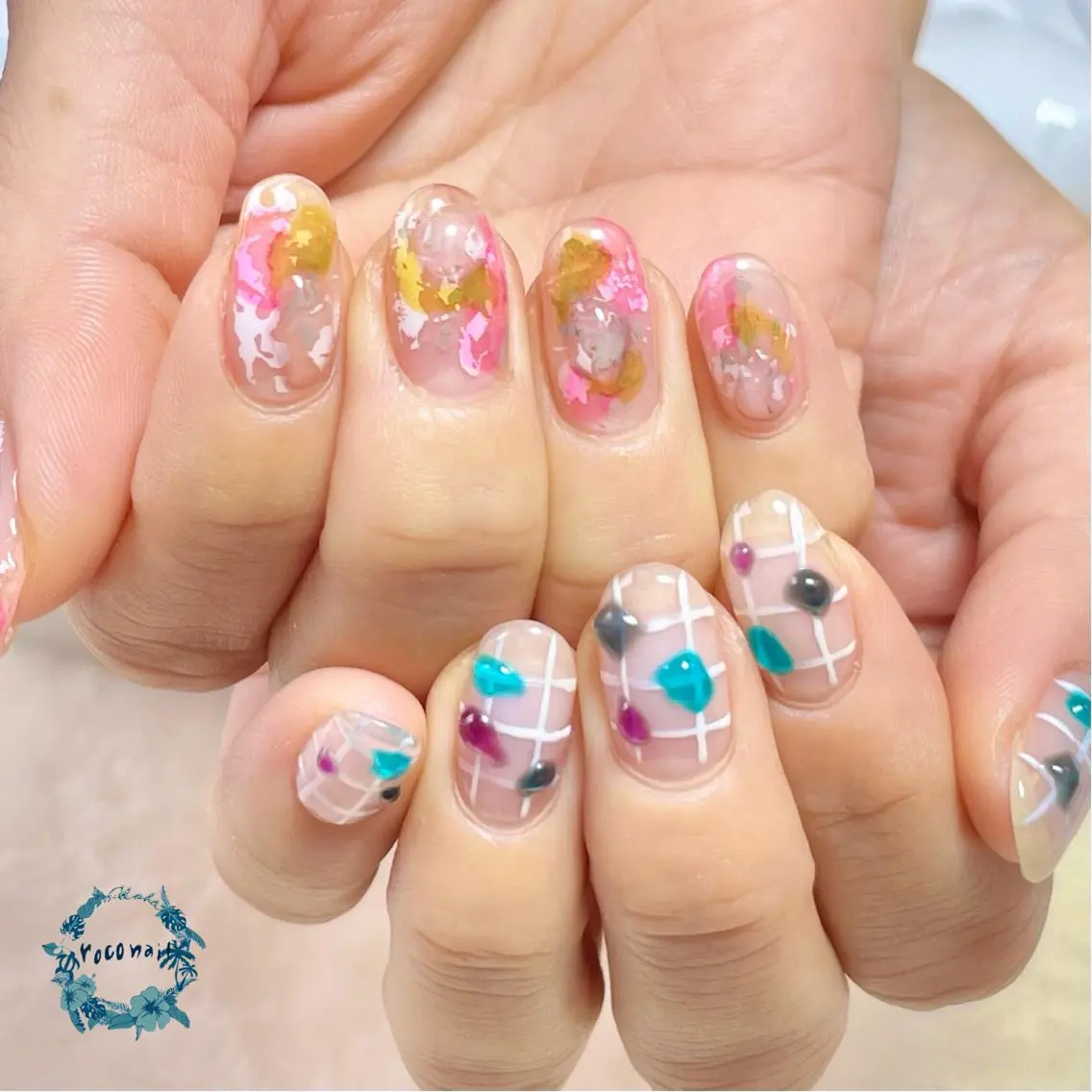 ネイル ハンドネイル roconail ヒロコのネイルデザイン