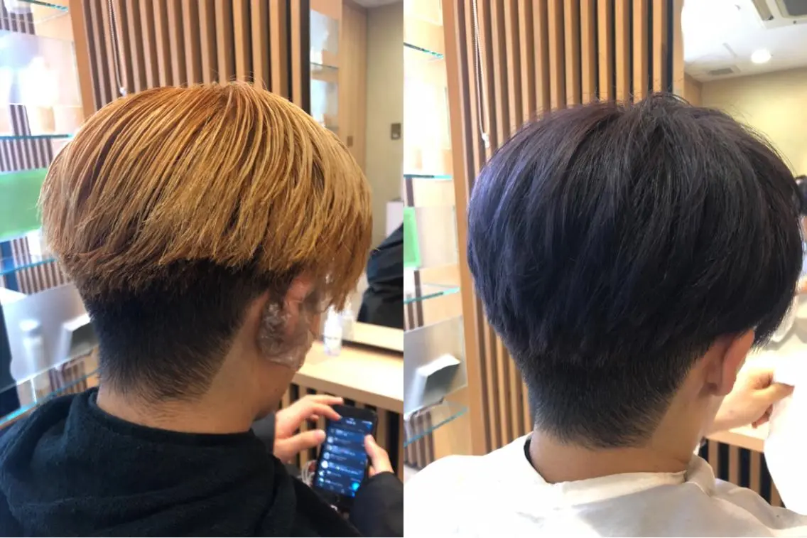 カラー メンズ 美容室 LA BEAU大塚店のヘアスタイル