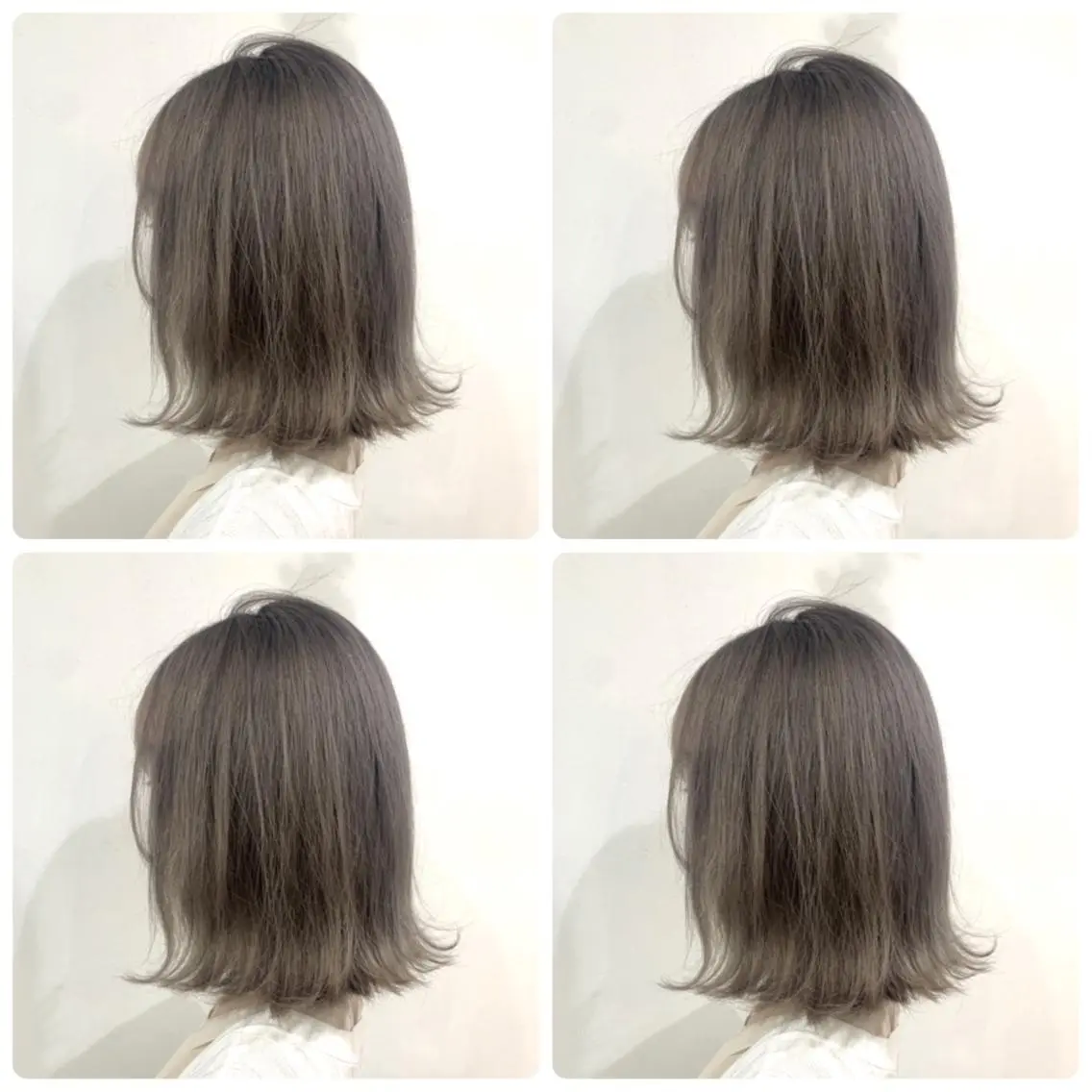 カラー ヘアカラー トリートメント 京都大人女性ショート 徒歩1分/秋山のヘアスタイル