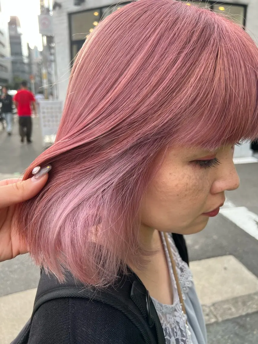 ショート カラー ヘアカラー box mico. mutsumiのヘアスタイル