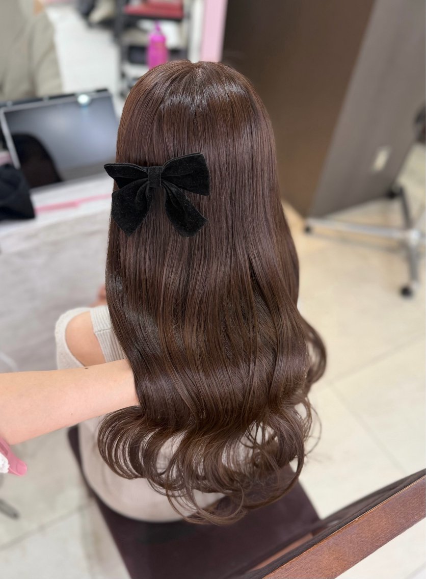 ロング カット ヘアカラー かわいい盛れ🎀池袋 / みい♡のヘアスタイル