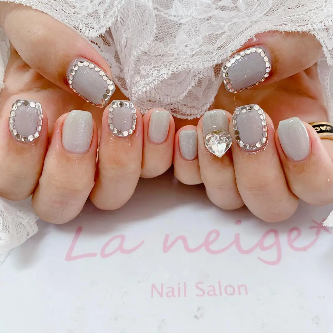 ネイル ハンドネイル La neige* yuki 🐩🌙のネイルデザイン