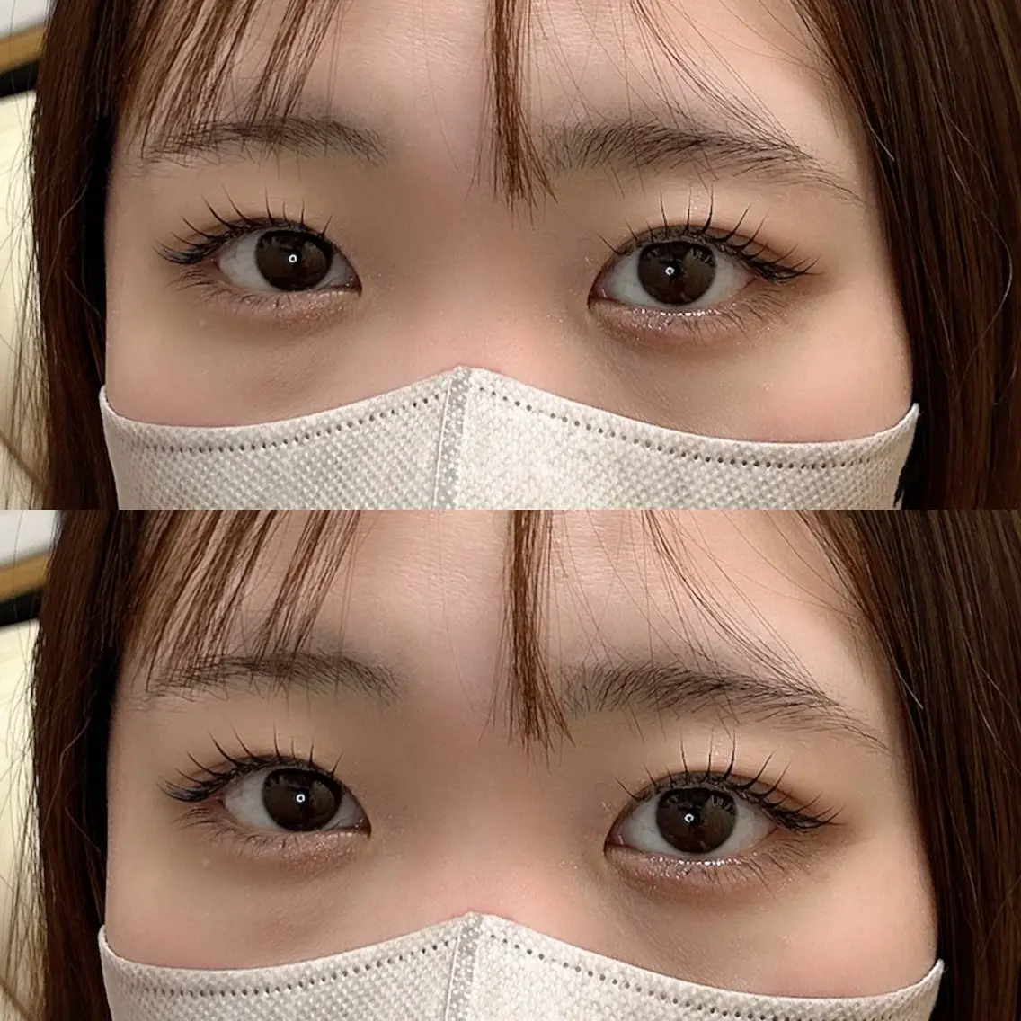 マツエク・マツパ マツパ 束感まつ毛／艶カラー おがたゆうか🎀‎のマツエク・マツパデザイン