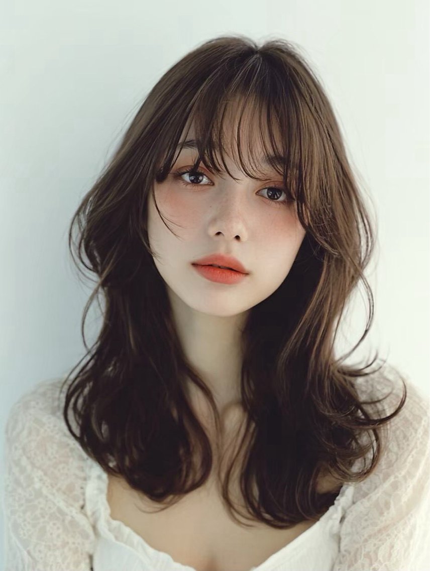 セミロング ヘアカラー 森尾 鷹矢のヘアスタイル