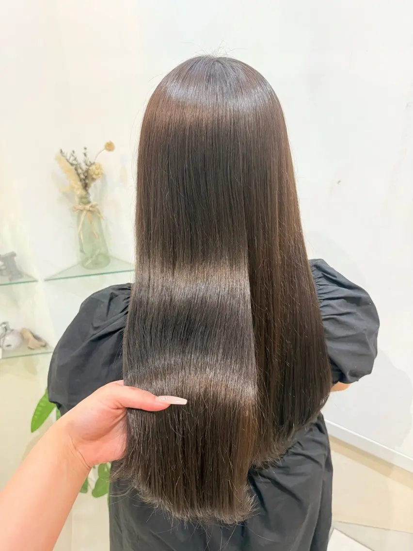 ロング カット ヘアカラー トリートメント ♡艶髪/顔周り♡ Konomiのヘアスタイル
