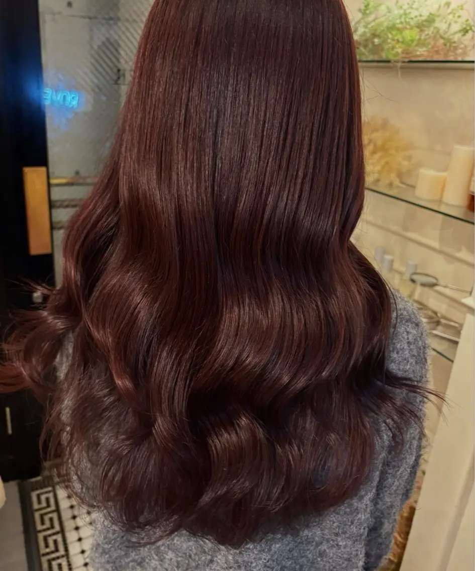 ロング カラー ヘアカラー トリートメント Konomura Neneのヘアスタイル