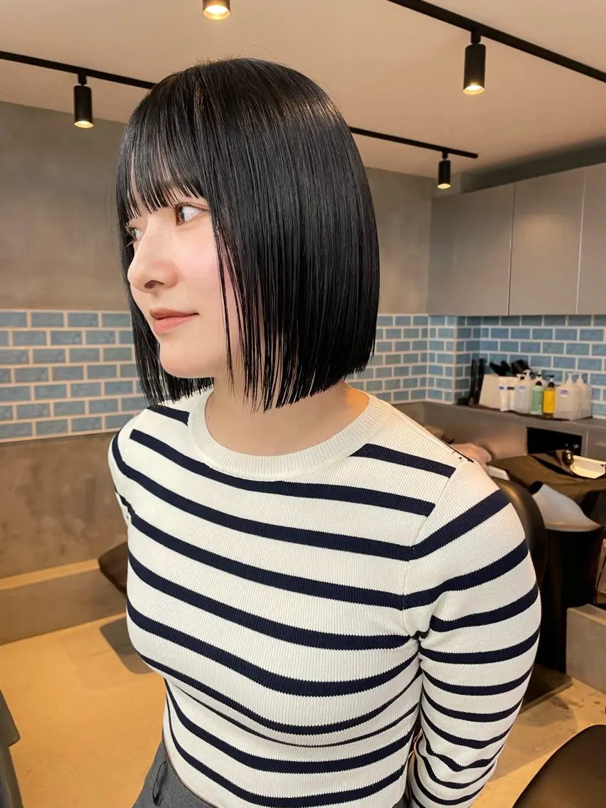 ショート カット トリートメント 👑ボブはお任せ ミヤノ👑のヘアスタイル
