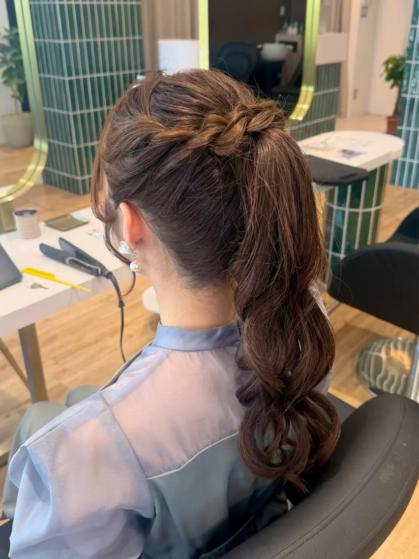 ロング ヘアセット ✿ すずかのヘアスタイル
