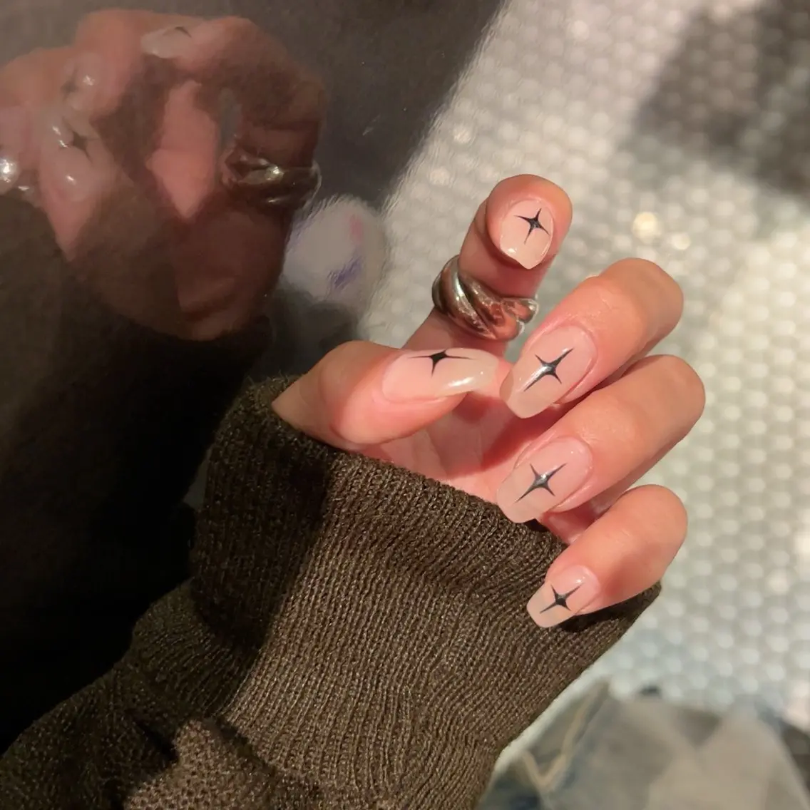 ネイル SHELLTOKYO 💜Kazamakiのネイルデザイン