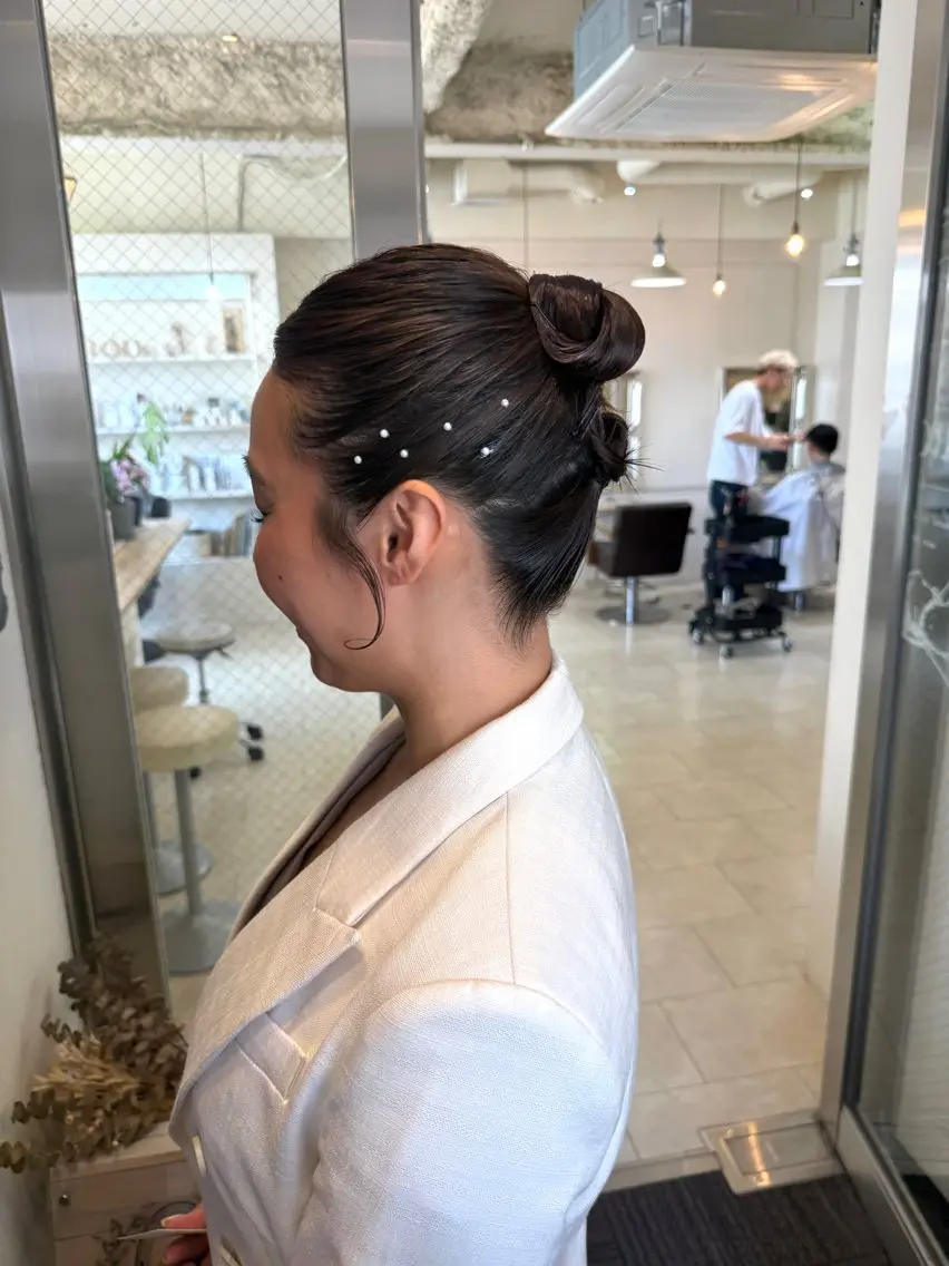 ショート ヘアセット Maho/海外 レイヤー/ハッシュのヘアスタイル