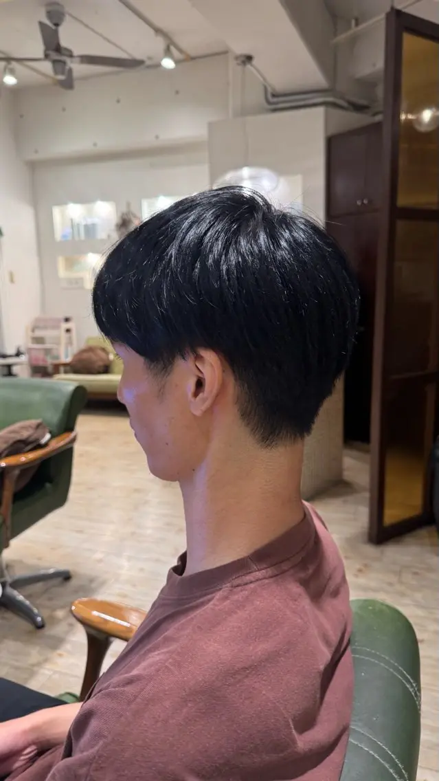 メンズ マッシュ 刈り上げ カット 亀有✂️正路 彩夏のヘアスタイル