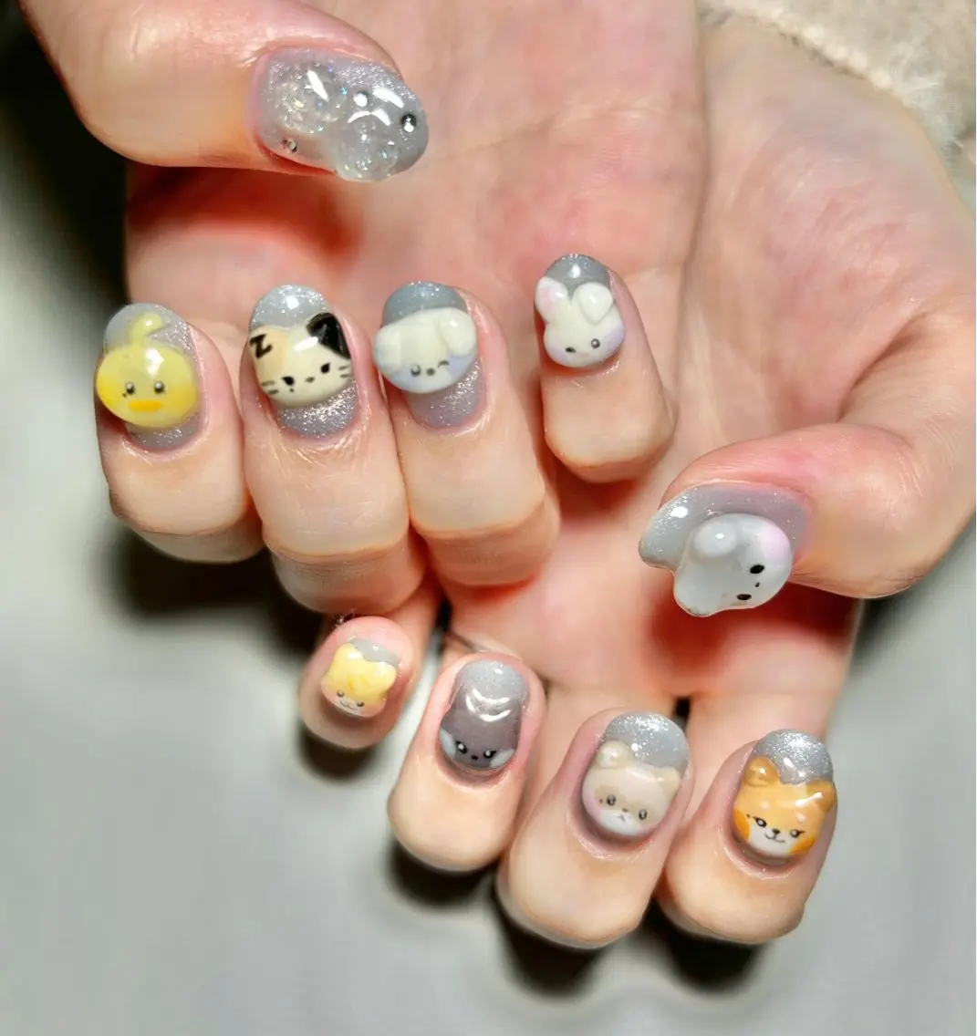 ネイル 持ち込み ハンドネイル Liennail 持込デザインやり放題のネイルデザイン