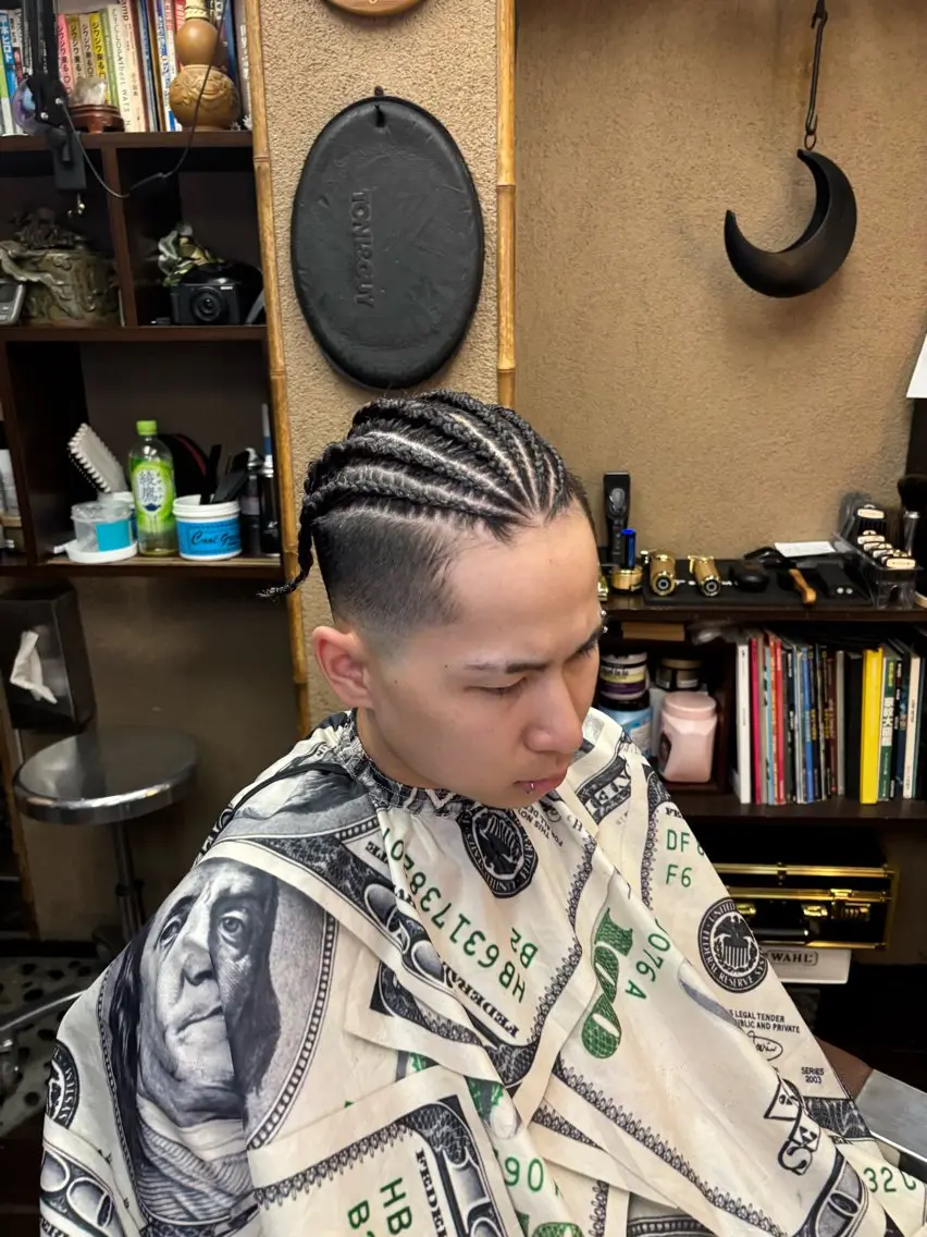ストレートコーンロウ⛓️‍💥の写真