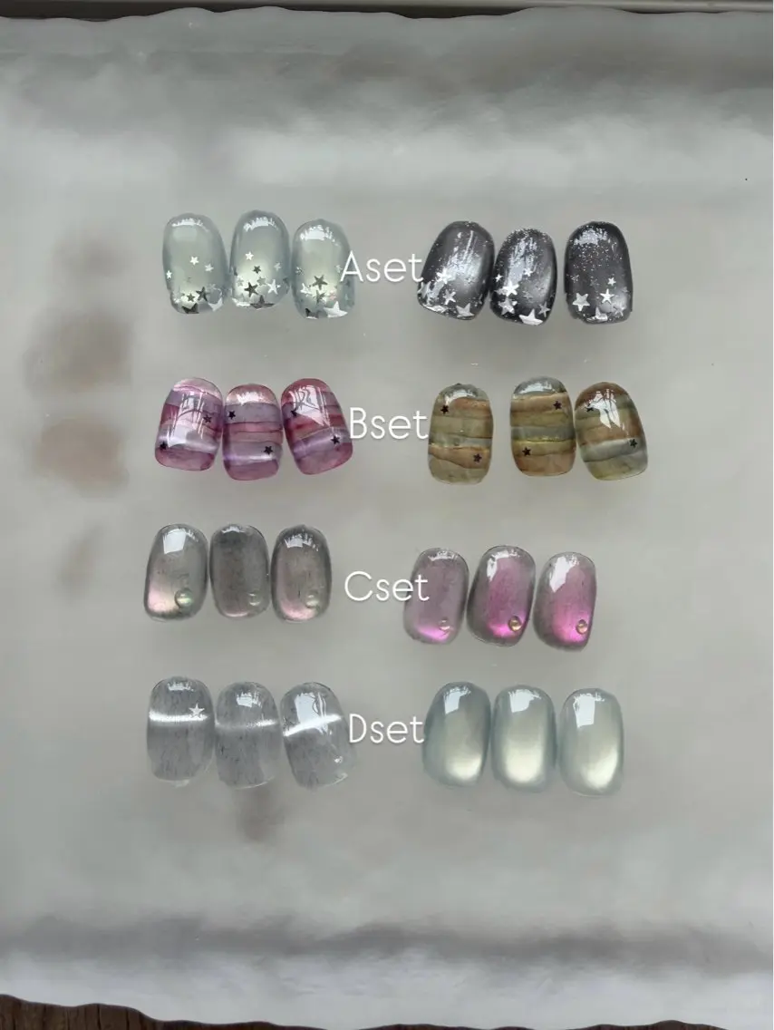 ネイル 韓国ネイル マグネットネイル nail｡𖦹° KARINのネイルデザイン