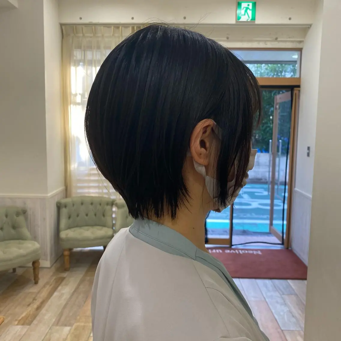 ショート ショートヘア 艶カラー/韓国風ヘア 🩵shioneのヘアスタイル