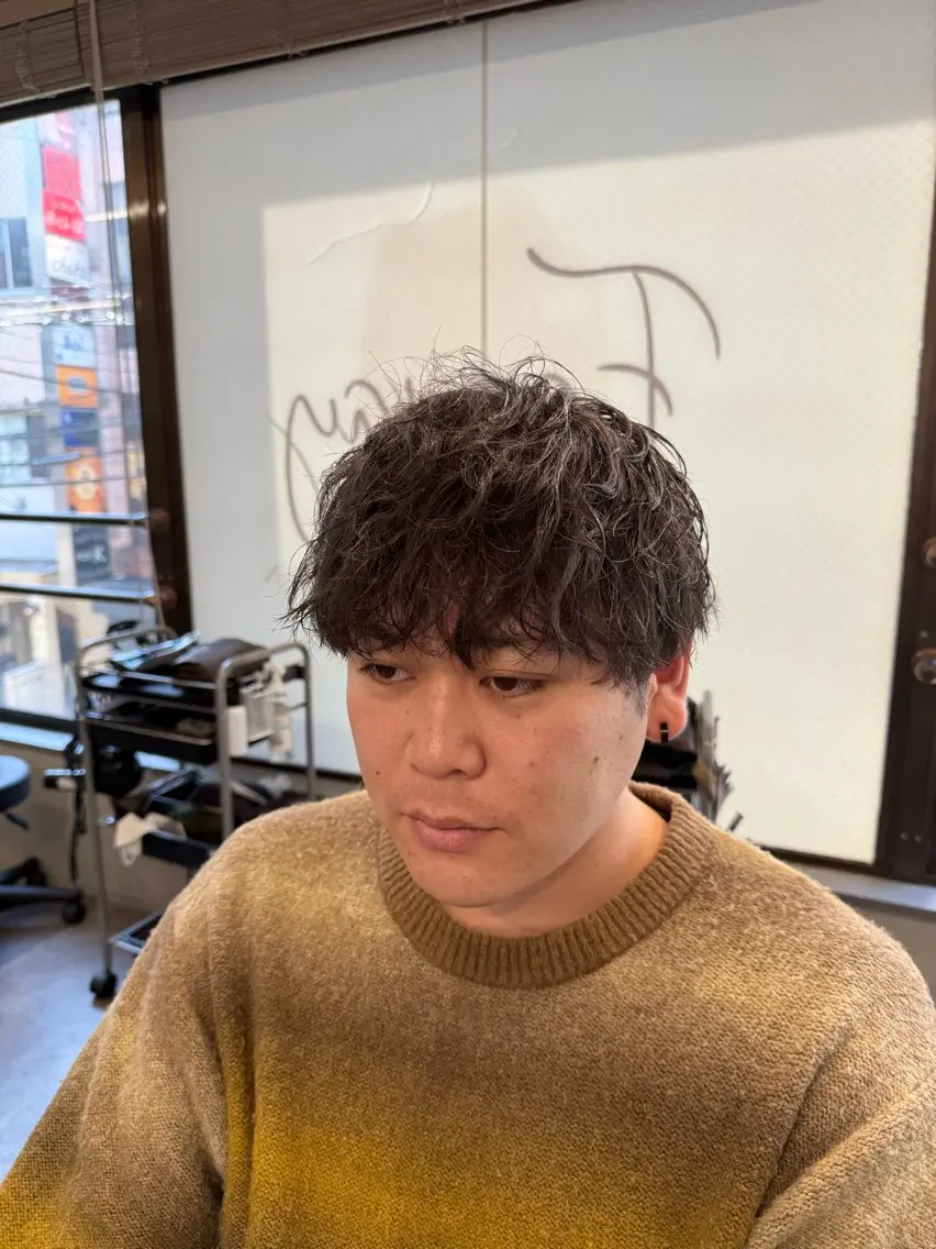 ショート メンズ カット fan.ray🦖 髙橋翔一のヘアスタイル