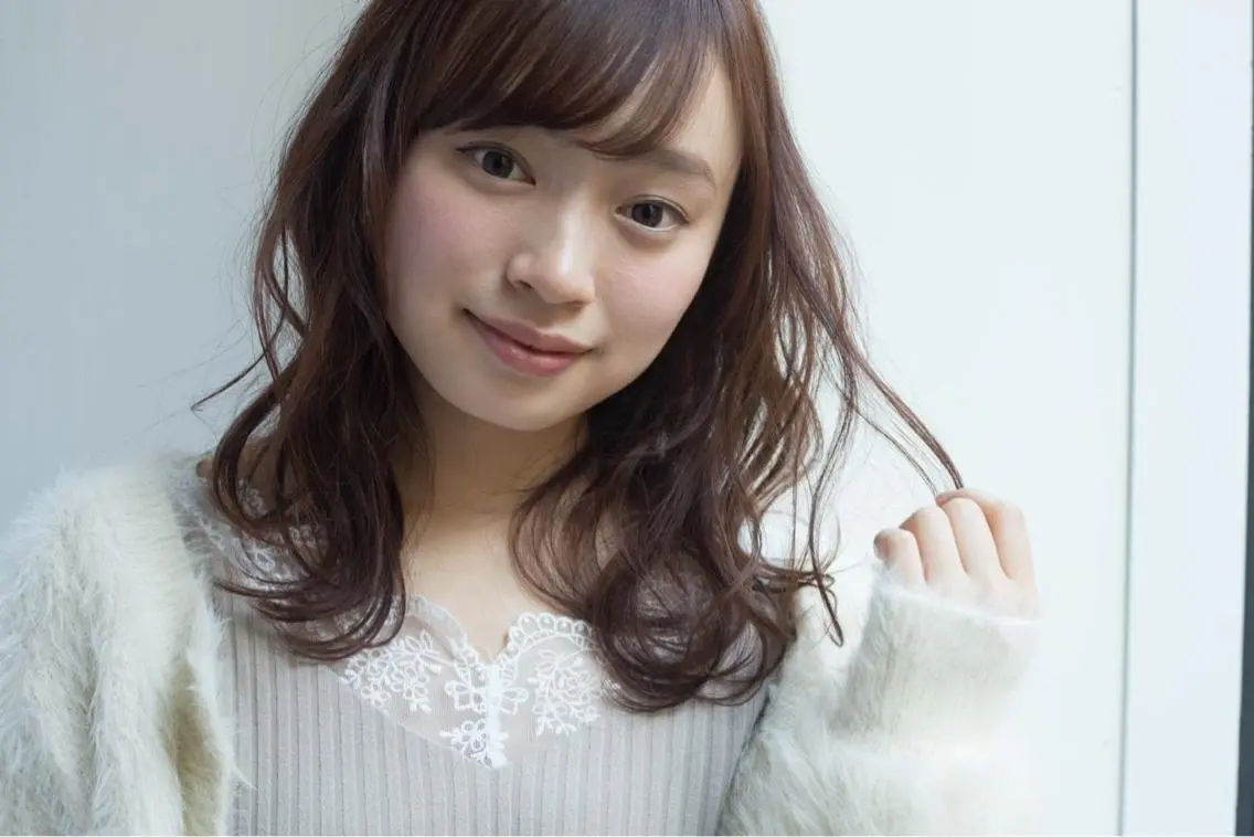 ミディアム カット トリートメント 石畑結華 Lond店長のヘアスタイル
