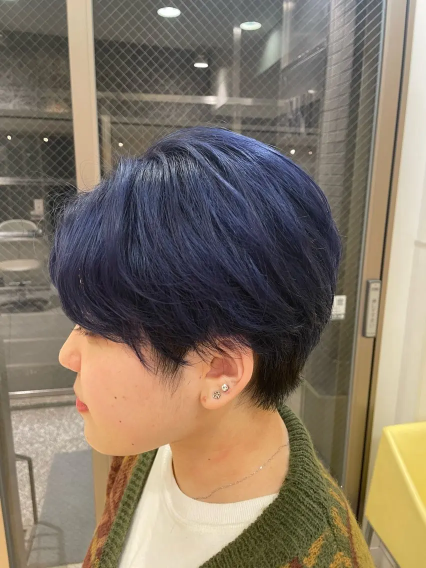 ショート 𓊆美髪矯正𓊇岡田 昂樹のヘアスタイル
