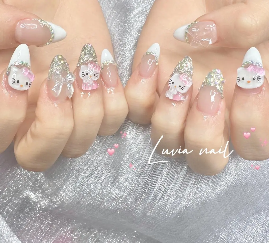 ネイル 🎀Luvia nail 池袋✨のネイルデザイン