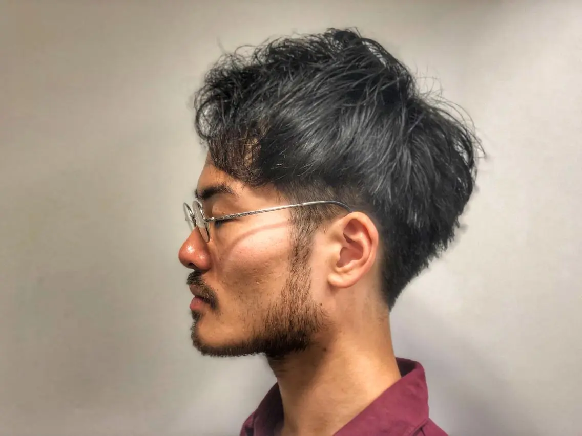 メンズ 美髪矯正 Rioのヘアスタイル
