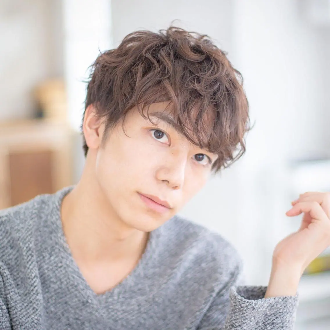 パーマ メンズ 【デザイナー】田中 美生のヘアスタイル