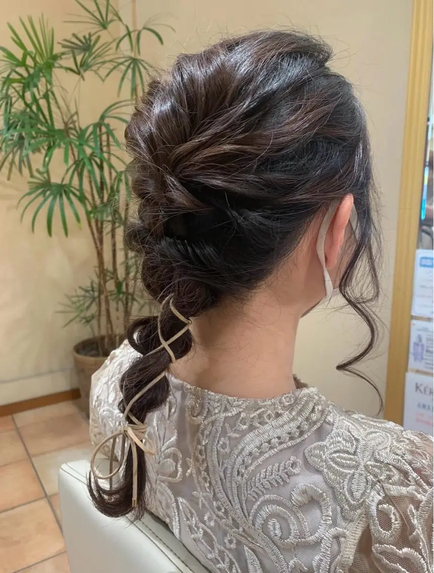 ヘアアレンジ 🦋ヘアセット募集中 ￤ナナカ🦋のヘアスタイル
