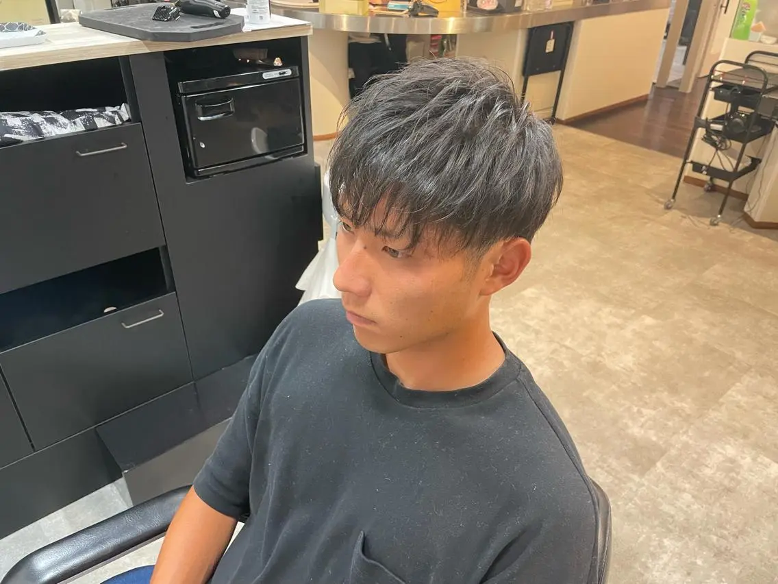 ショート メンズ 綾田 一蔵のヘアスタイル