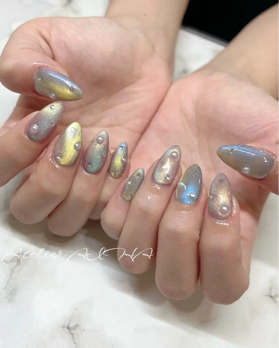 セミロング アトリエAIHA★ フィルイン推奨サロンのネイルデザイン