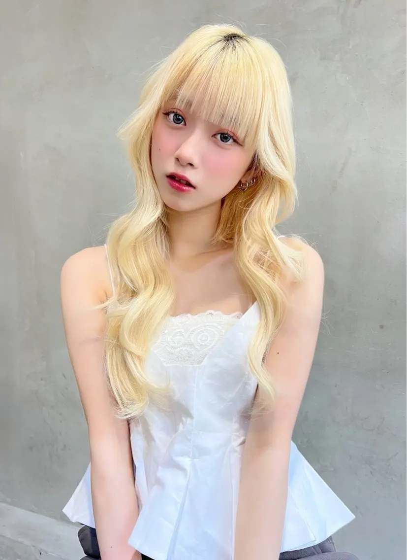 ロング カラー 艶髪/韓国ヘア🎀 Kanon︎︎⁺.のヘアスタイル
