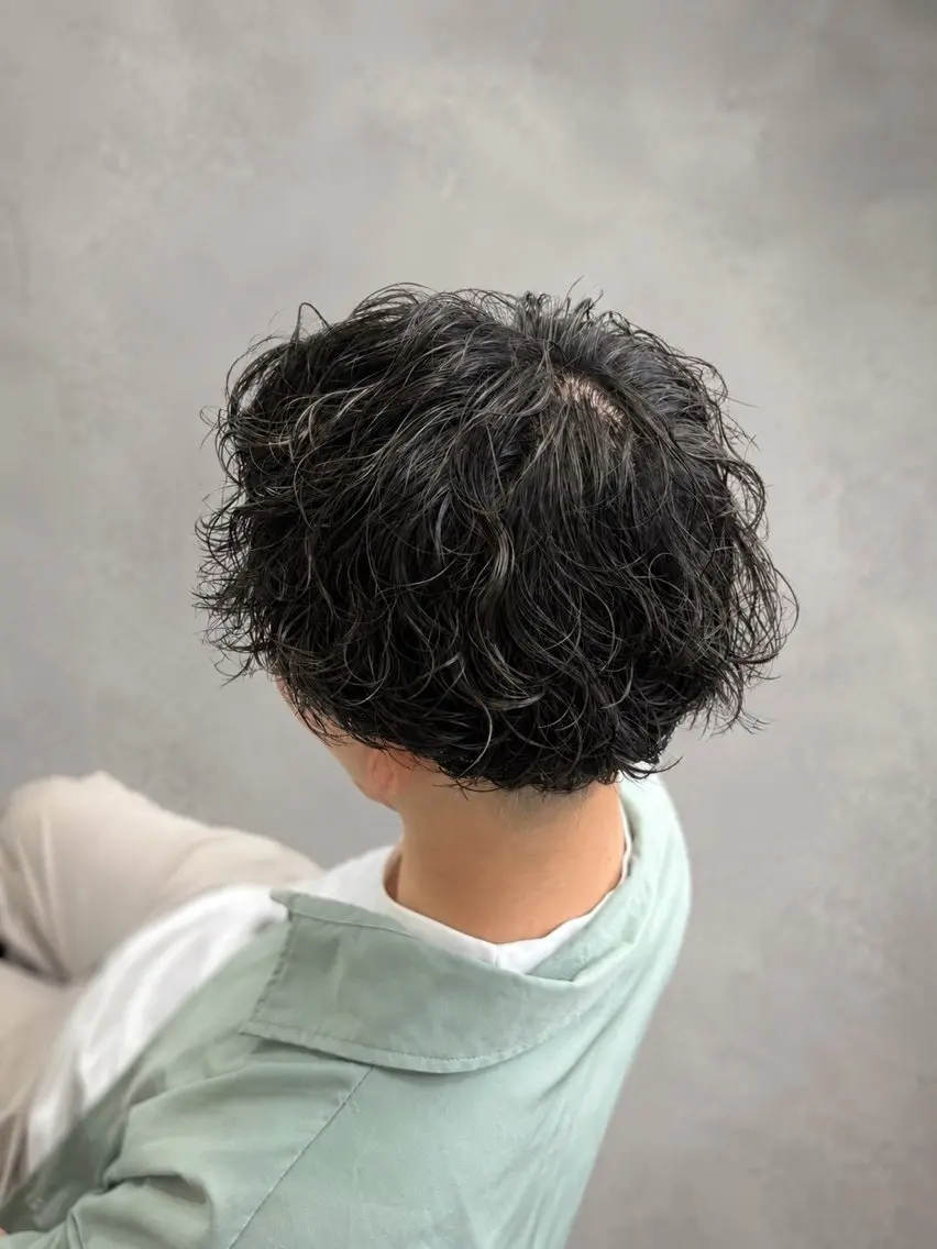 パーマ メンズ 【メンズ特化】 横浜美容師kuのヘアスタイル