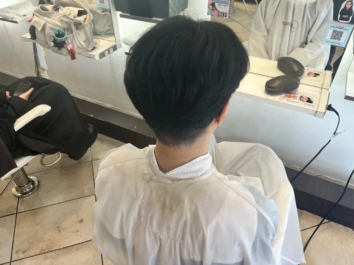 ショート メンズ 🎨カラー&カット ✂️モデル募かずとのヘアスタイル