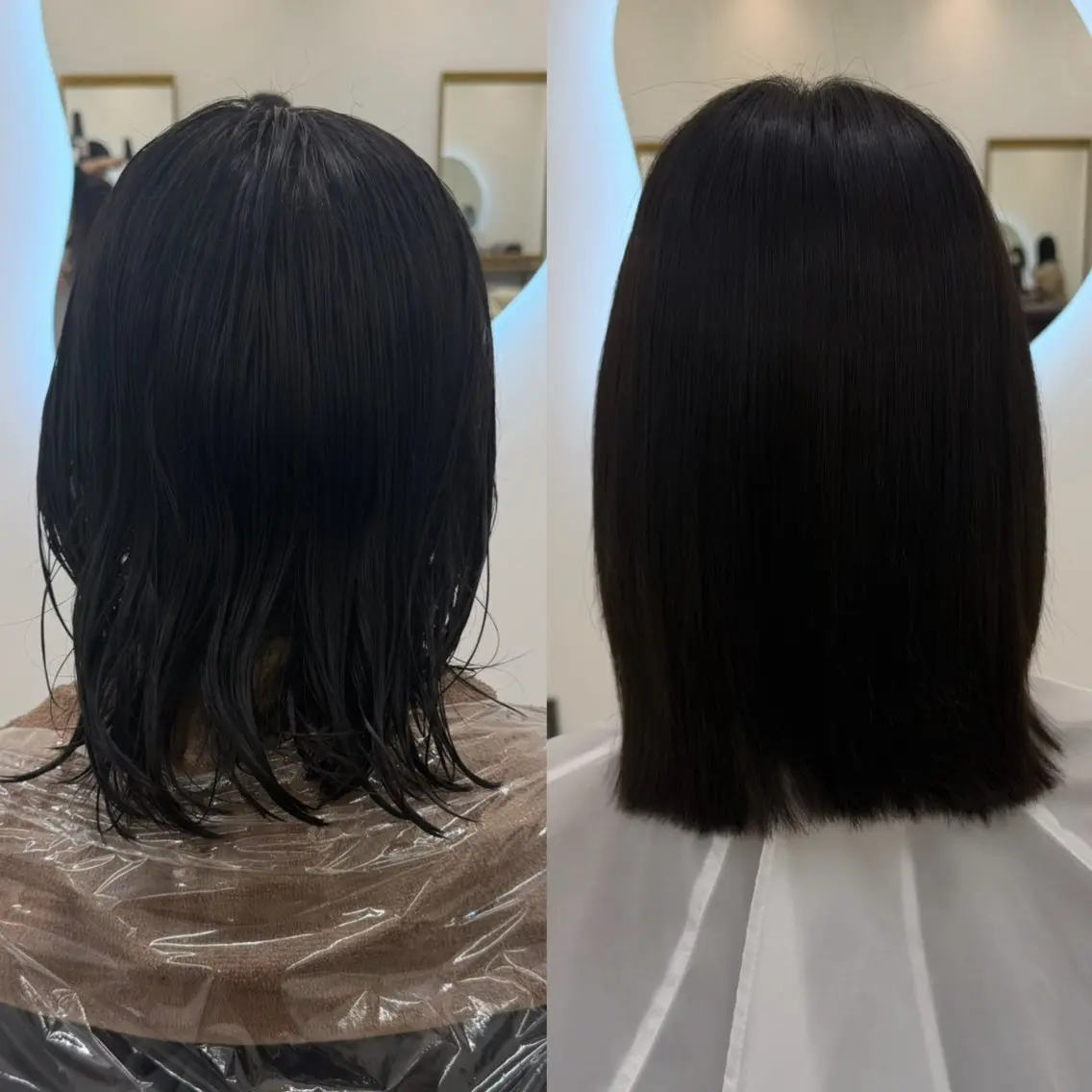 ミディアム 縮毛矯正 鈴木千春🎀 /qualiaのヘアスタイル