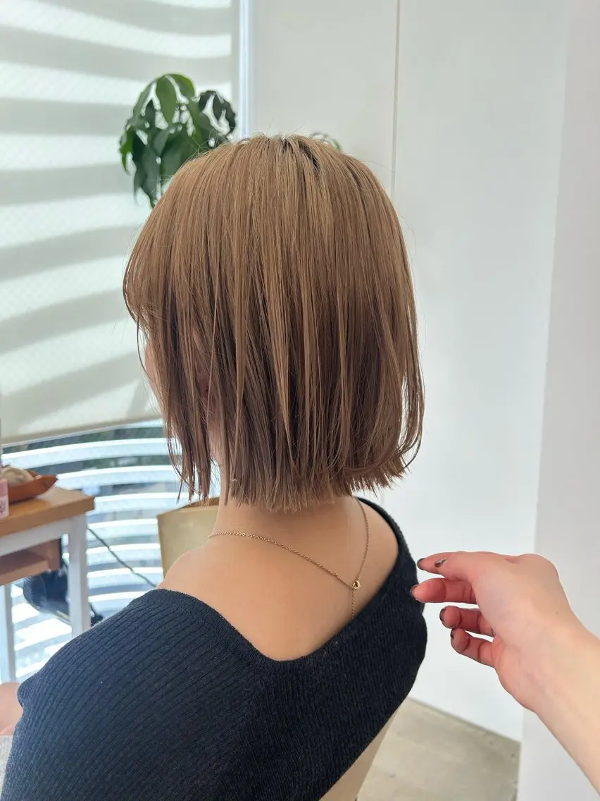 ショート レイヤーカット ボブ/レイヤー/表 参道/美容師♡ゆいかのヘアスタイル