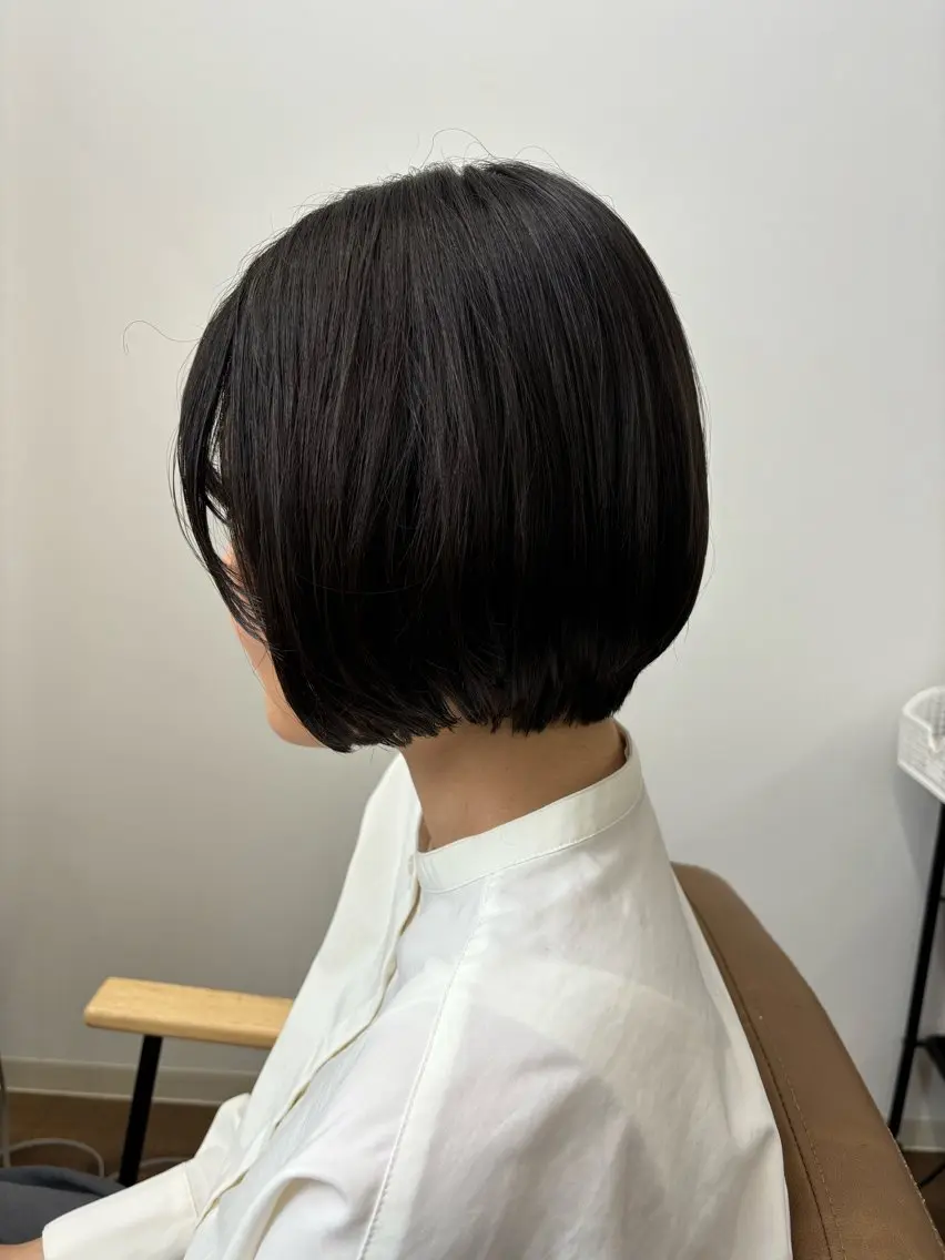 ショート カット 縮毛矯正 トリートメント モエカ -YUCCA-のヘアスタイル