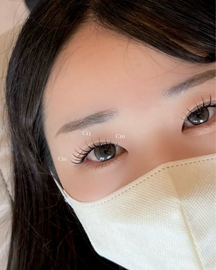 マツエク・マツパ h.plus 杉本美空のマツエク・マツパデザイン