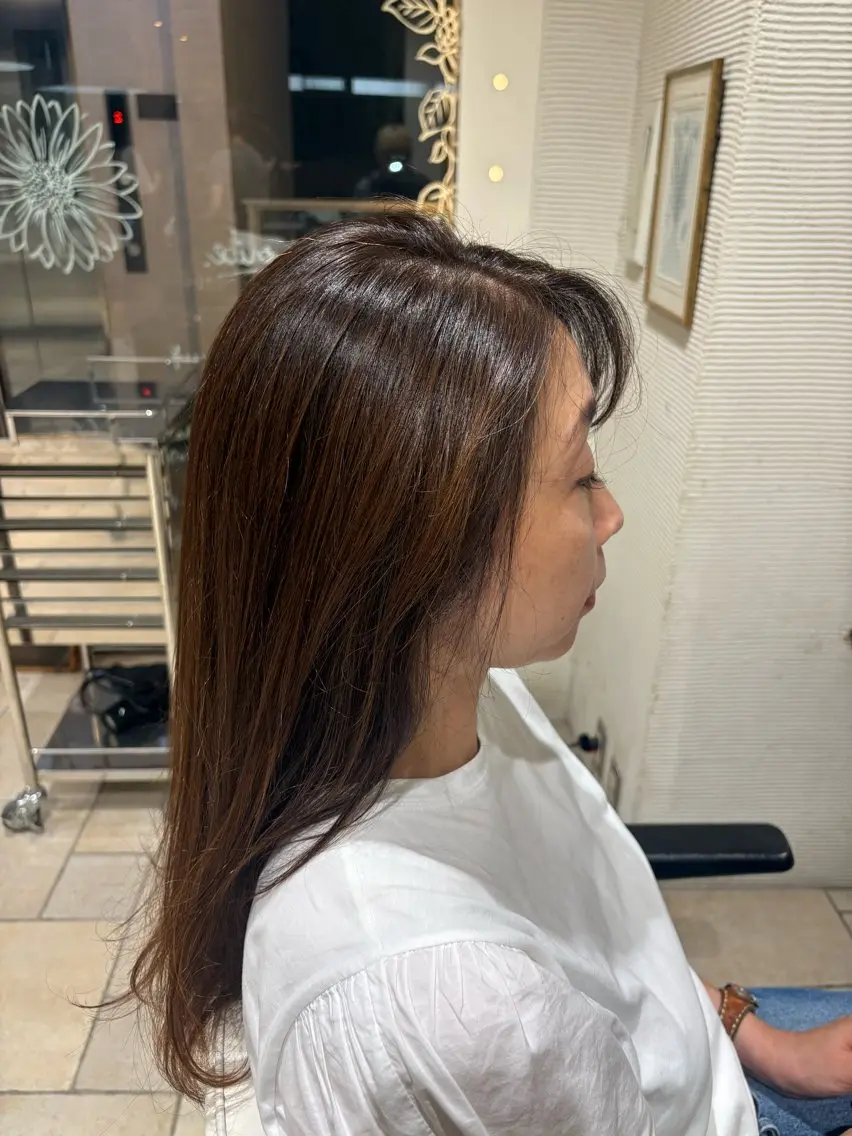 ロング カラー 桜栄 ほのかのヘアスタイル
