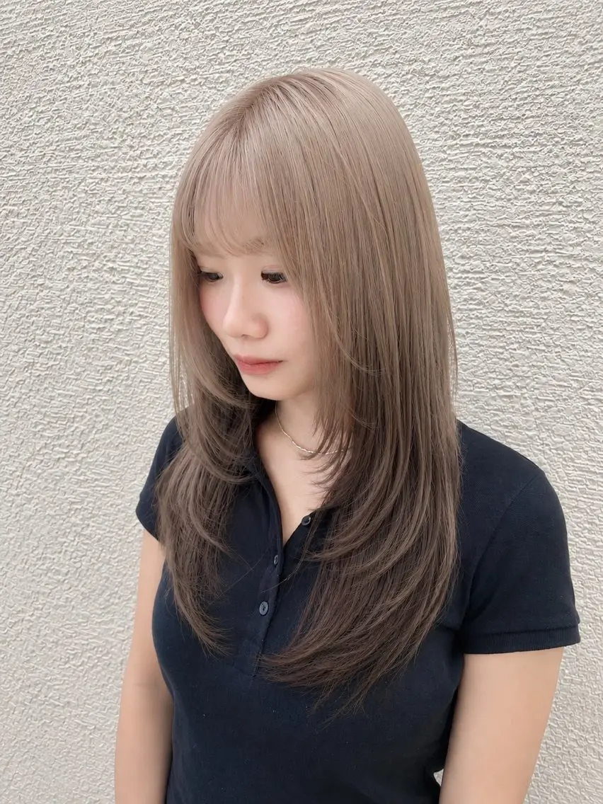カラー ヘアカラー デザインカラー/メ イク/平塚/Aikaのヘアスタイル