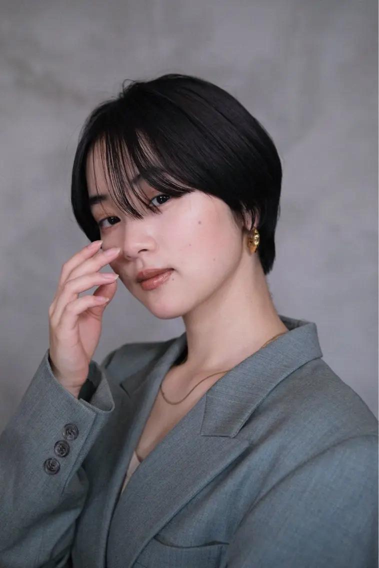 ショート 丸みショート ショートヘア トリートメント 🌿ボブ パーマ高橋啓太🌿のヘアスタイル