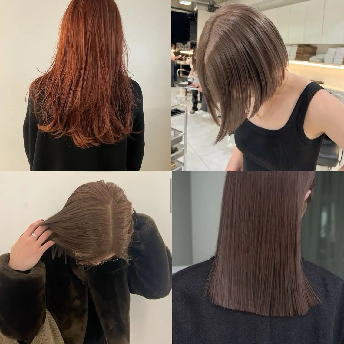 カット＋ブリーチなしダブルカラー＋3stepトリートメントの写真