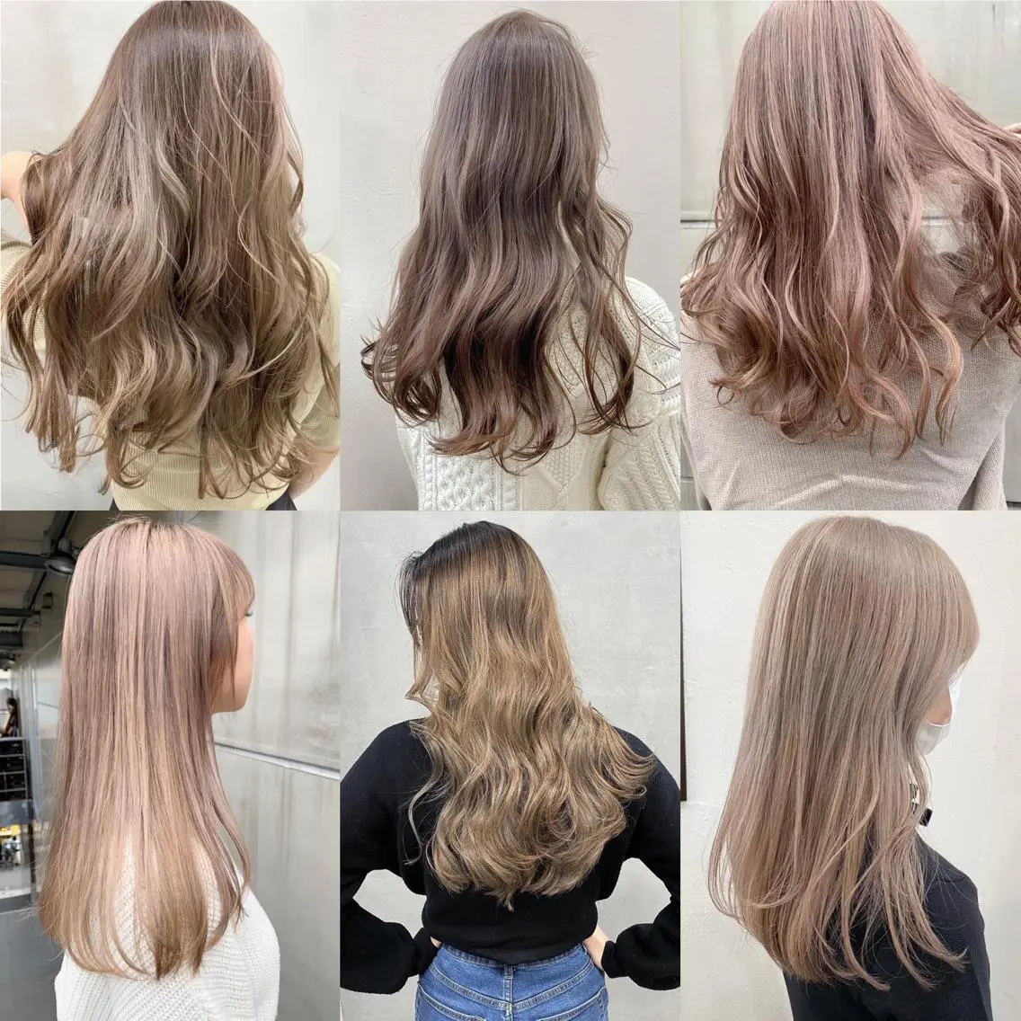 ロング カラー ヘアアレンジ ブリーチダブルカラー 元町三宮/三ノ宮のヘアスタイル