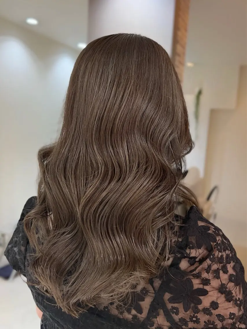 ロング 髪質改善メニュー 長井 美佐子のヘアスタイル